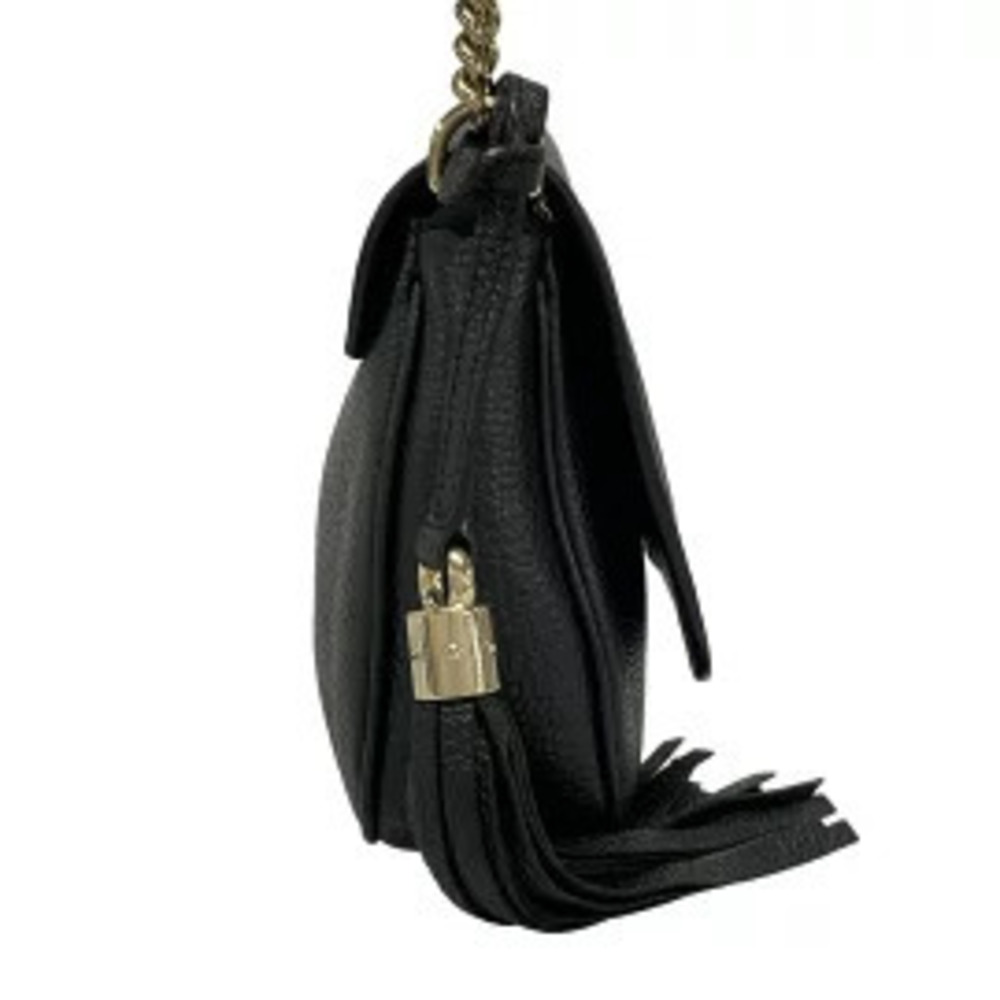 Gucci Soho Shoulder Bag Black Leather